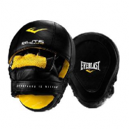 Лапы Everlast Pro Elite Leather Mantis чёрный P00000700 BK